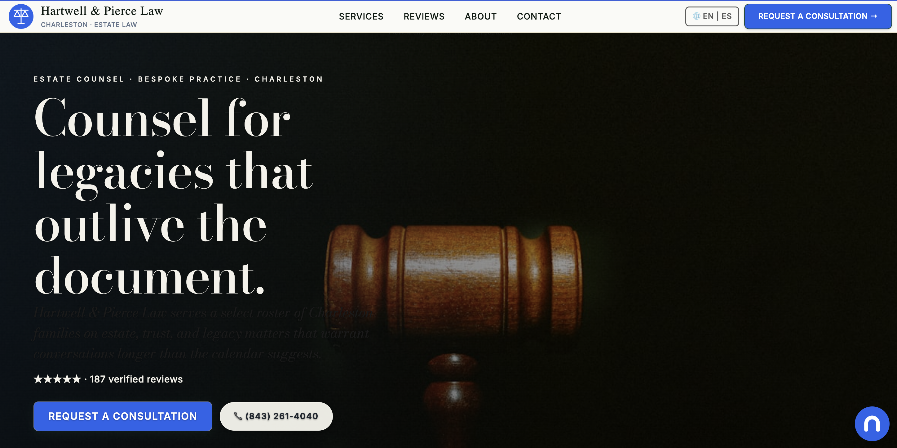 Hartwell & Pierce Law Background