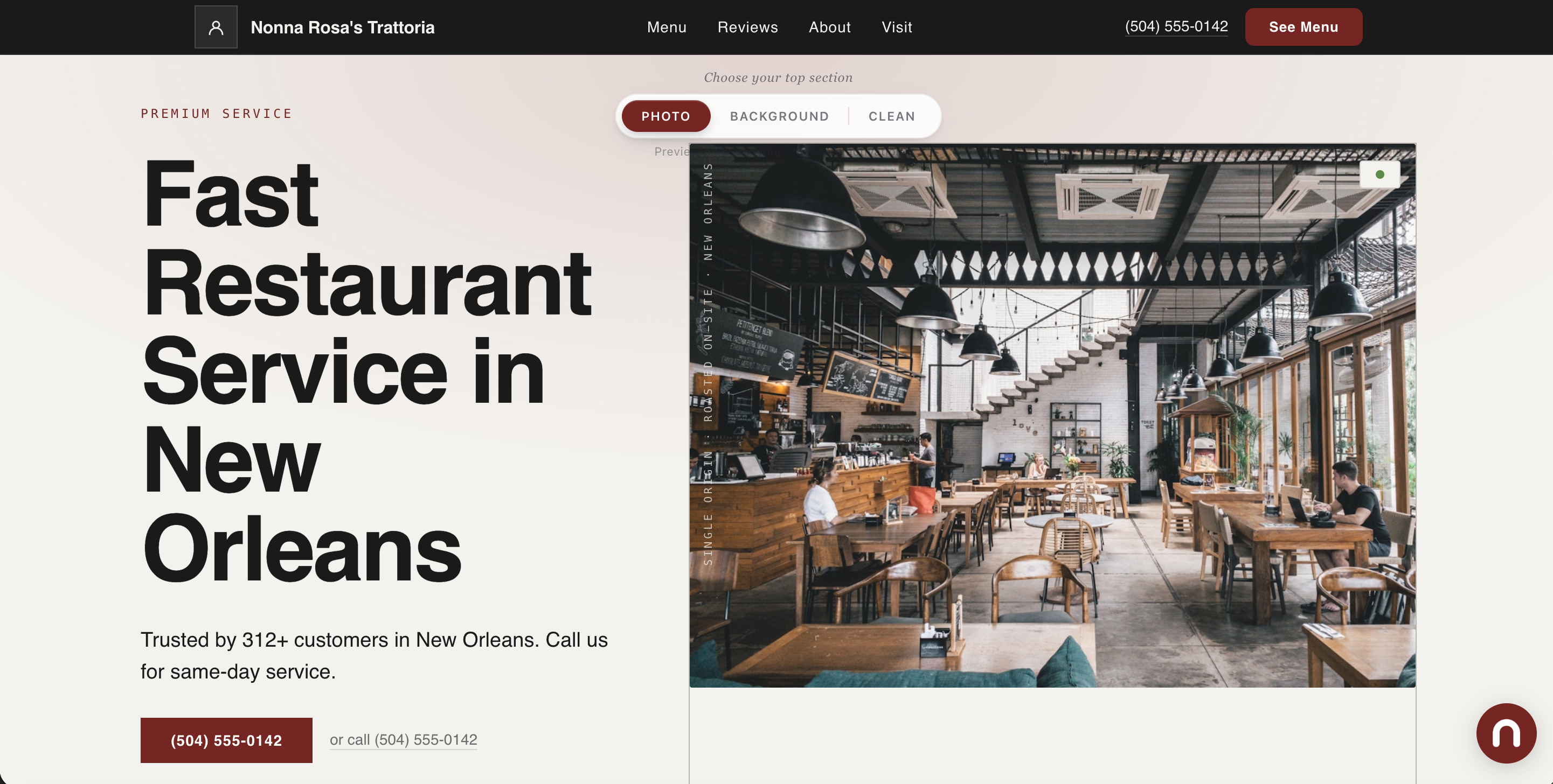 Italian Restaurant